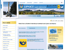 Tablet Screenshot of lipnicens.cz